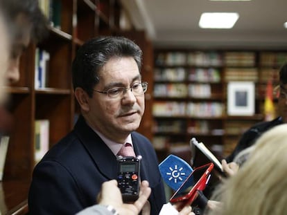 El magistrado de la Audiencia de Sevilla Pedro Izquierdo.