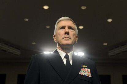 El almirante Samuel Locklear, el m&aacute;s alto mando de la Armada estadounidense en el Pac&iacute;fico.