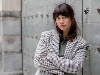 Elisa Victoria, fotografiada en Zaragoza.