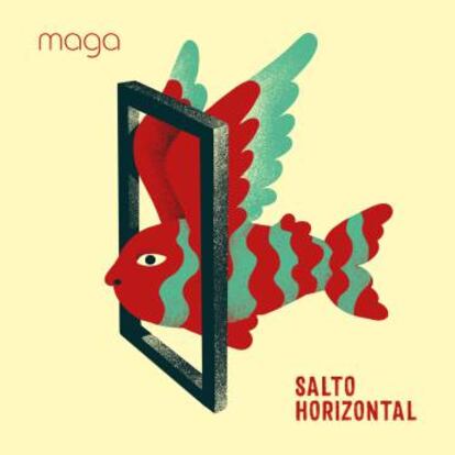 Portada del disco de maga, 'Salto horizontal', de Francisco Lemos.