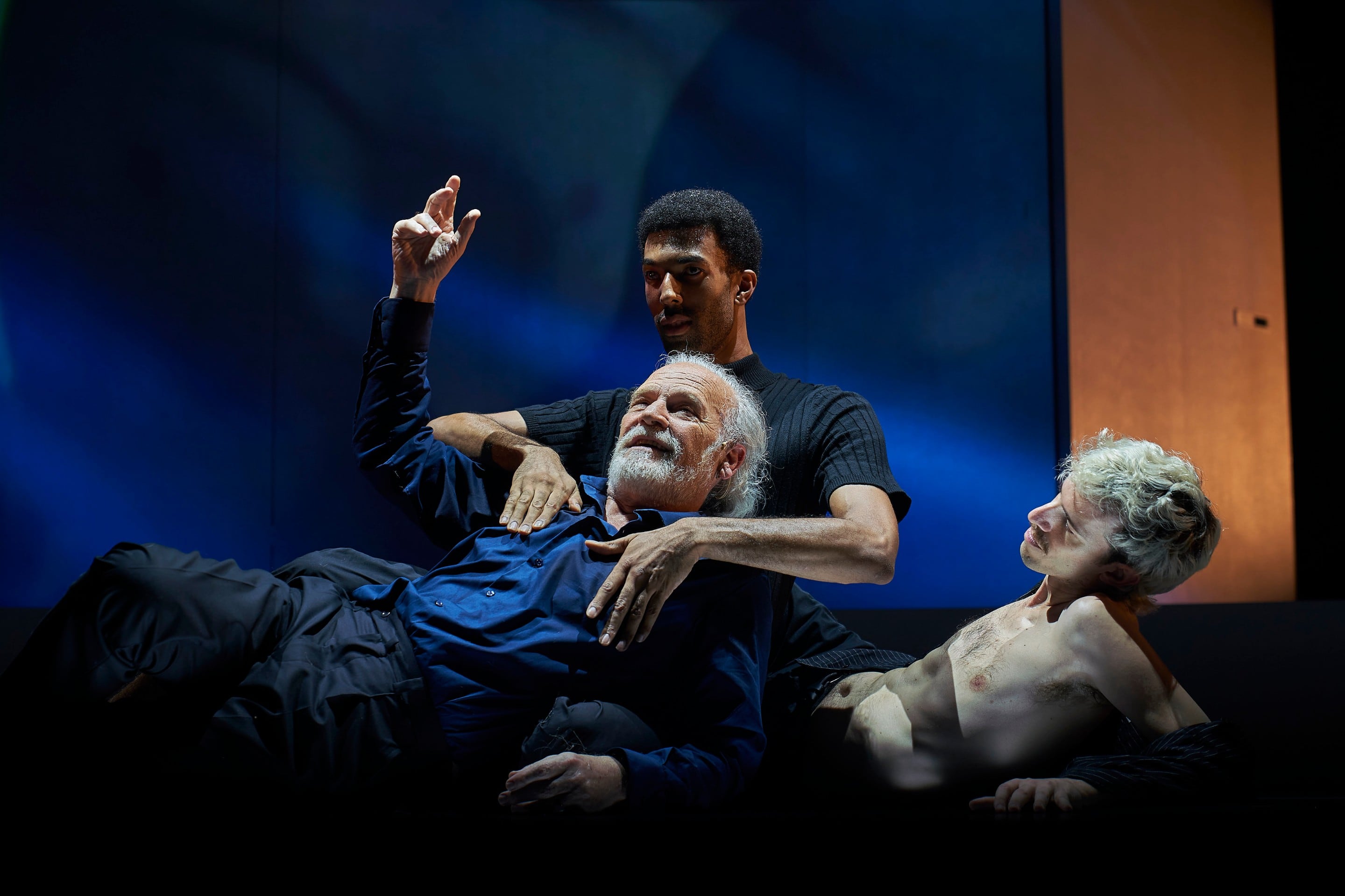 Lluís Homar, en una escena de 'Memorias de Adriano'.