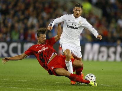 Ronaldo, en la Supercopa contra el Sevilla.