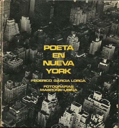 'Poeta en Nueva York' de Federico Garca Lorca (Lumen), enviada por Pablo Prez-Gndara a travs de Twitter.