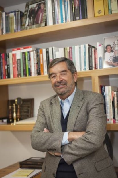 Juan Ramón de la Fuente, en su oficina.