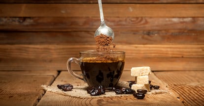 Café soluble.