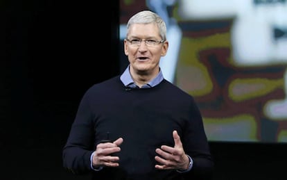 Tim Cook, consejero delegado de Apple, en una imagen de archivo.