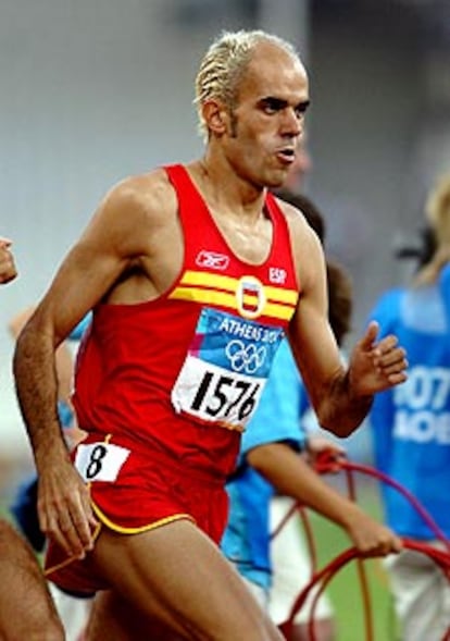 Reyes Estévez, en las series clasificatorias.