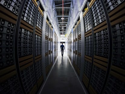 Centro de datos de Facebook en Lulea (Suecia), en una imagen de 2013.