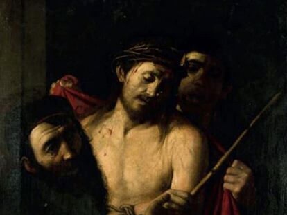 Detalle del 'Ecce homo' que podría ser atribuido a Caravaggio.