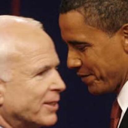 Segundo debate presidencial entre Obama y McCain