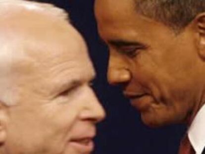 Segundo debate presidencial entre Obama y McCain