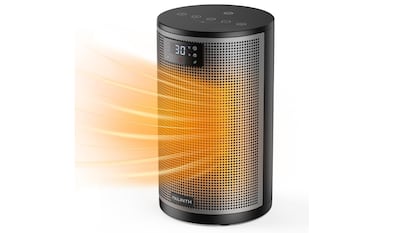Calefactor eléctrico de bajo consumo con cuatro modos de uso y una potencia de 1500W. SOLO 55,99€