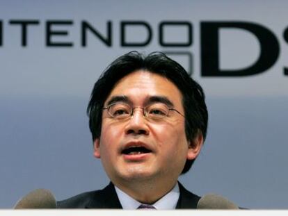 El presidente de Nintendo Co., Satoru Iwata.