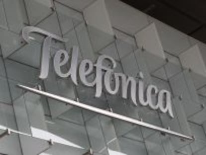 Logotipo de Telef&oacute;nica.