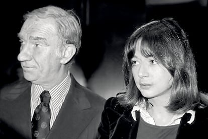 Emma Cohen junto a Fernando Fernán Gómez, su marido durante 37 años.