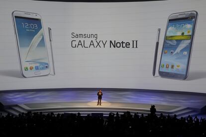 Samsung ha presentado el Galaxy Note II, que llegará al mercado en el cuarto trimestre de 2012