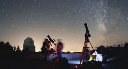 Observatorio astron&oacute;mico hispano-alem&aacute;n de Calar Alto, en Almer&iacute;a. 