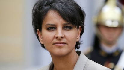 La ministra de Educación francesa, Najat Vallaud-Belkacem.