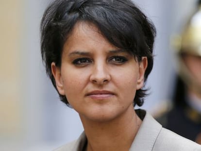 La ministra de Educación francesa, Najat Vallaud-Belkacem.
