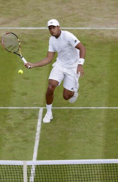 El francés Tsonga, en la presente edición de Wimbledon.