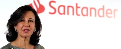 Ana Botín, presidenta de Banco Santander.