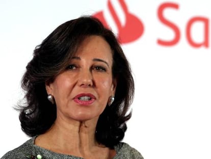 Ana Botín, presidenta de Banco Santander.