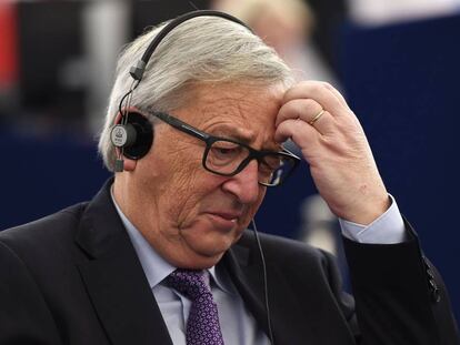 El presidente de la CE, Jean-Claude Juncker. AFP 