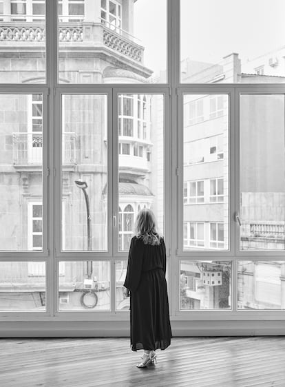 Marian Mouriño, fotografiada en la sede del club: "Cuando perteneces a una empresa familiar, sabes cuáles son tus responsabilidades" 