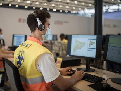 Centre d'atenció de trucades al 061.