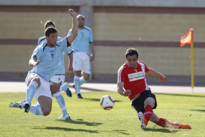 Polideportivo Ejido in action against Murcia last season.