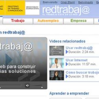 Trabajo lanza una web para tramitar el paro 'online'