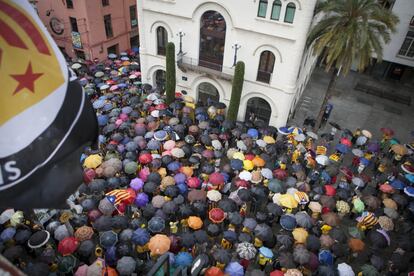 Unas 700 personas se han concentrado en Badalona, la tercera ciudad de Cataluña