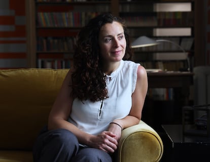 Cristina Saénz de Pipaón, CEO de Orchestra Scientific, en el club Matador, el 16 de junio en Madrid.
