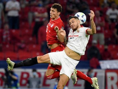 Bayern de Múnich - Sevilla, la final de la Supercopa de Europa, en imágenes