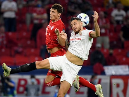 Bayern de Múnich - Sevilla, la final de la Supercopa de Europa, en imágenes