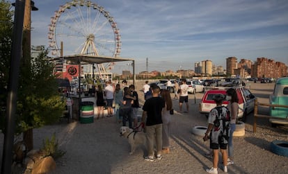 Reapertura de las pistas de baile en Autocines Madrid RACE, en junio.