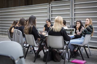 Vaga indefinida d'universitaris contra la sentència del procés.