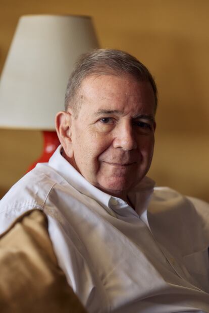 Edmundo González at his home in Caracas, (Venezuela).