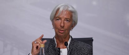 Christine Lagarde, directora gerente del FMI