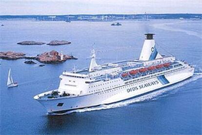 El transbordador <i>Princess of Scandinavia</i>, en una foto de archivo suministrada por su armador, DFDS Seaways.