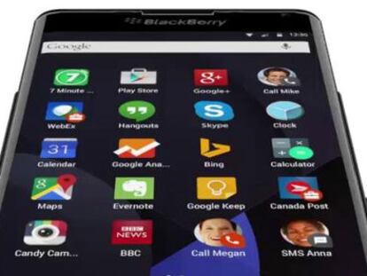 La BlackBerry Venice, con teclado deslizable y Android, ya tiene fecha de presentación