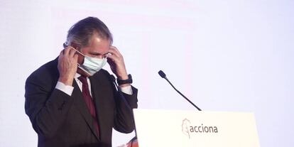 El presidente de Acciona, José Manuel Entrecanales.