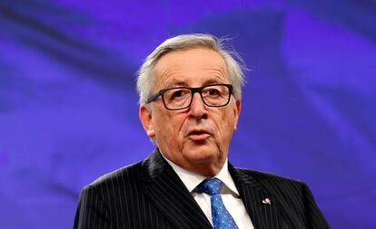 El presidente de la CE, Jean-Claude Juncker.