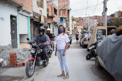 Maria das Graças, moradora de Paraisópolis, na zona sul de São Paulo.