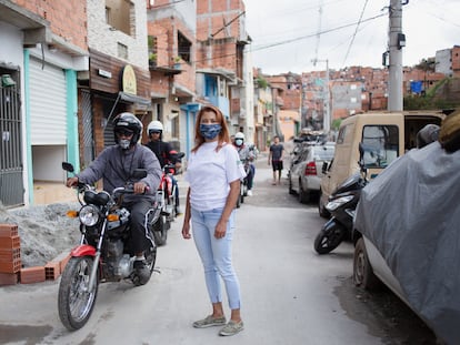 Maria das Graças, moradora de Paraisópolis, na zona sul de São Paulo.