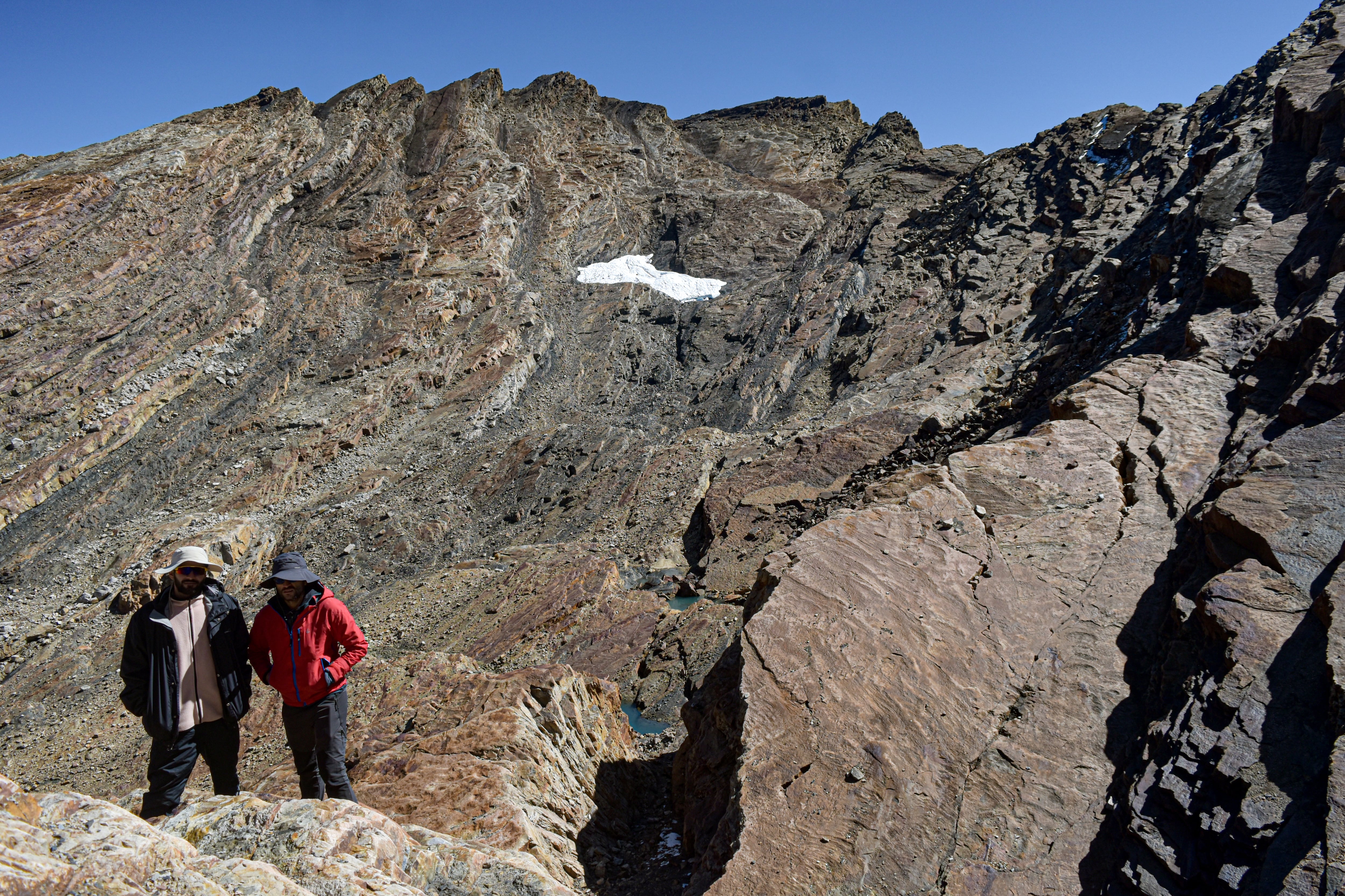 Glaciar Cerros de la Plaza en 2025.