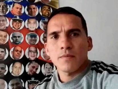 Ronald Leandro Ojeda Moreno, exmilitar venezolano secuestrado en Santiago de Chile.