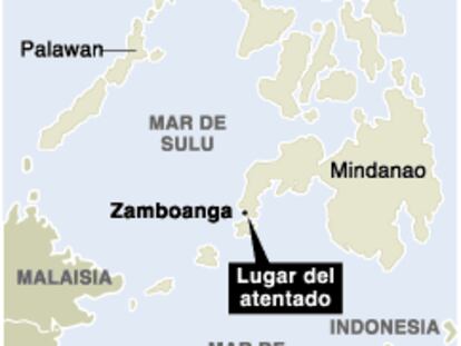 Localizador del lugar del atentado