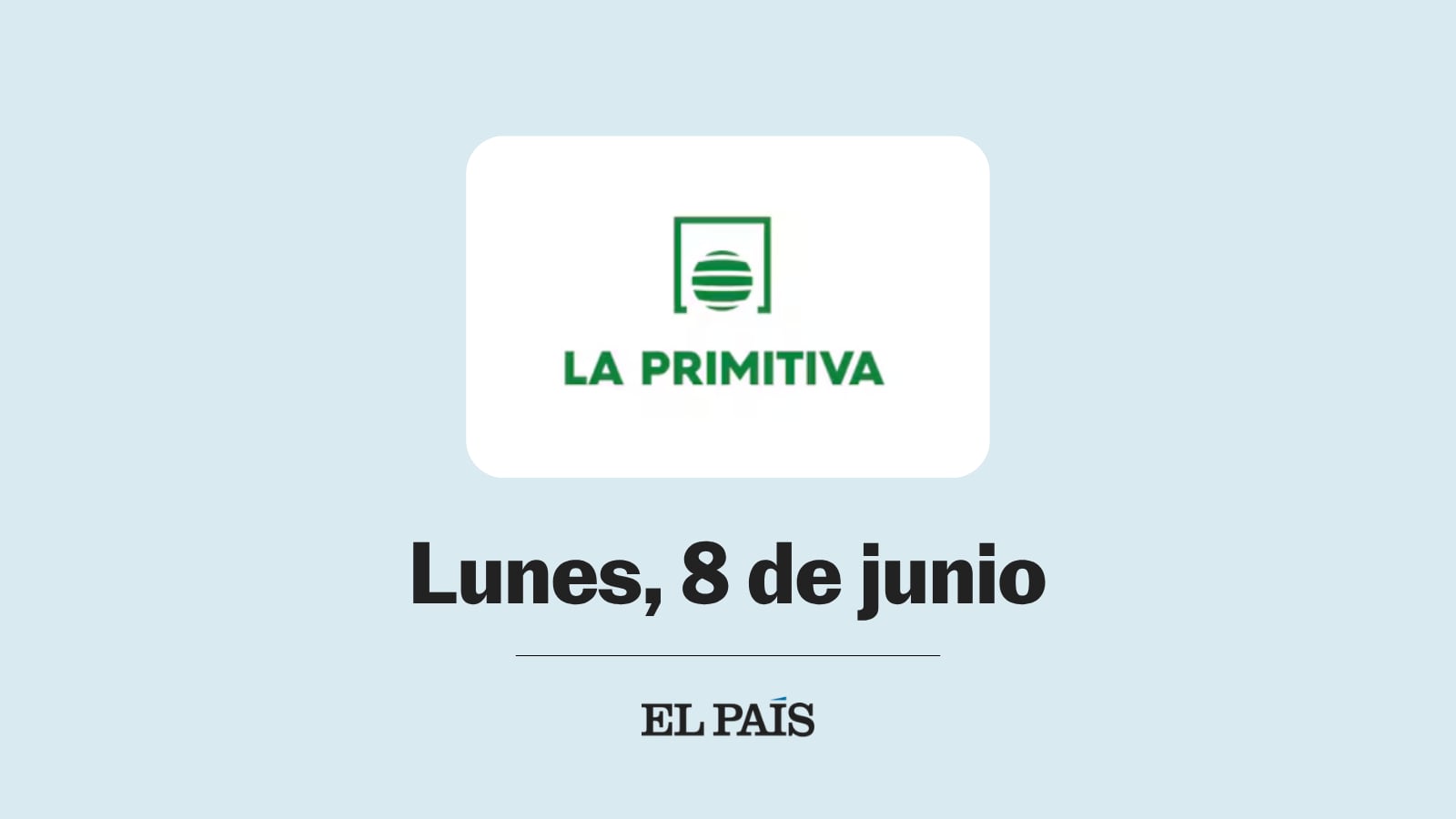 La Primitiva: comprobar sorteo del lunes 8 de junio