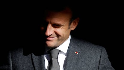 El presidente de Francia, Emmanuel Macron, en París, el pasado 19 de octubre.